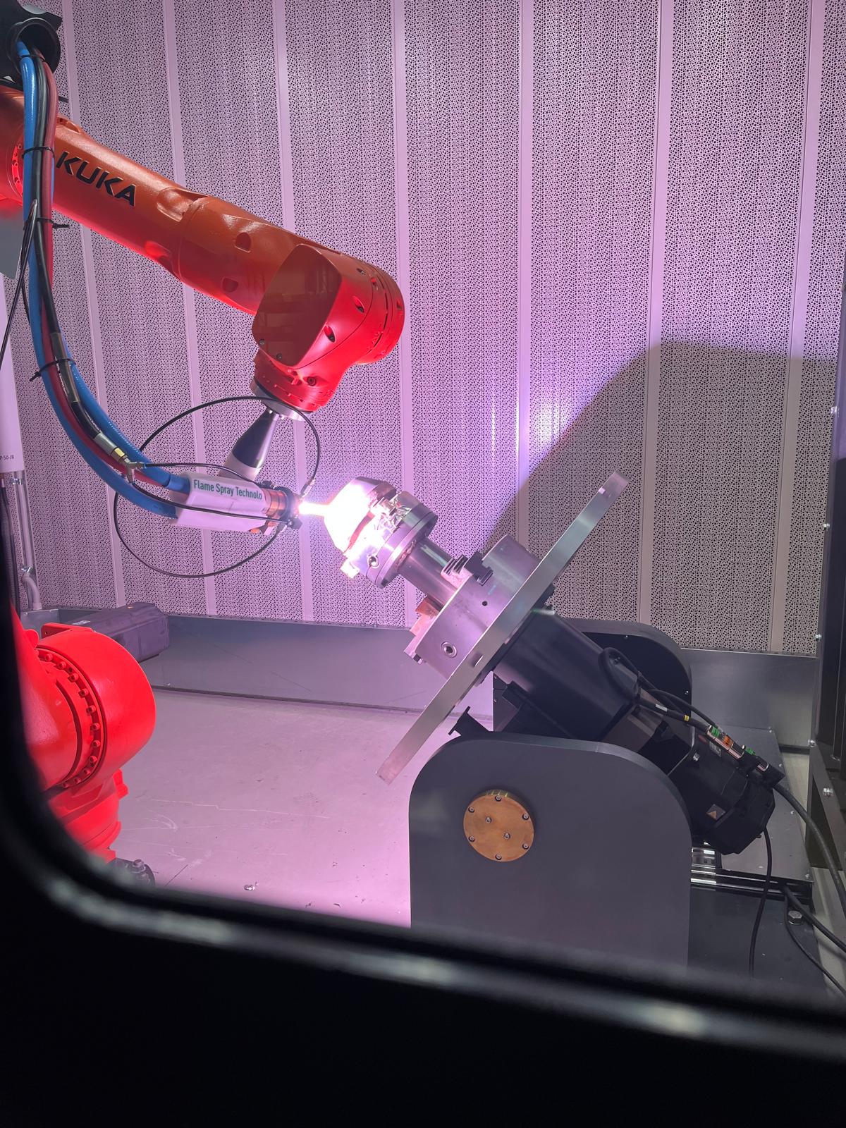 Automated KUKA robotic